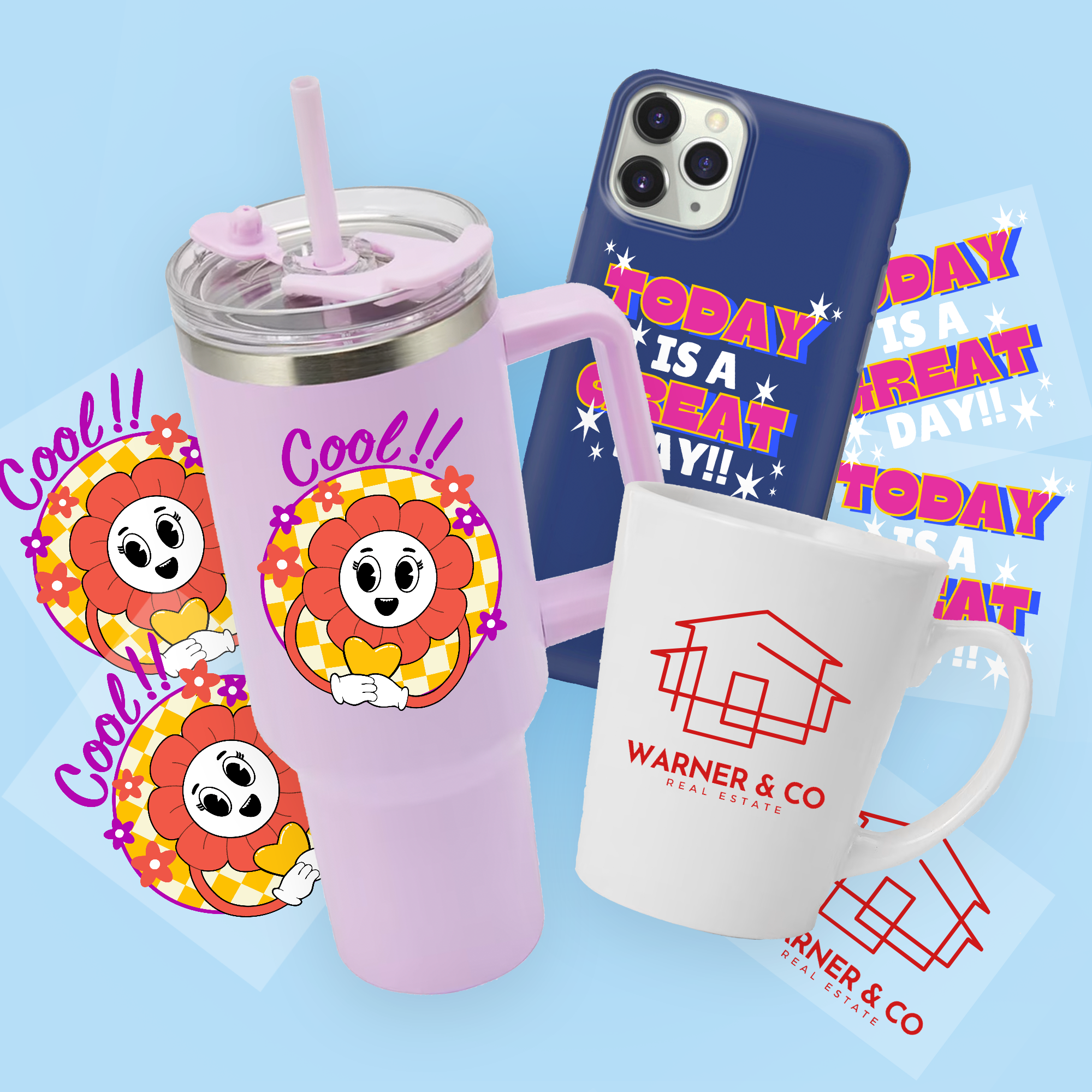 UV DTF Stickers