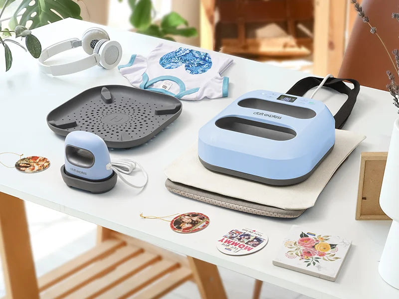 Eco Mini Heat Press 6 x 10cm 12