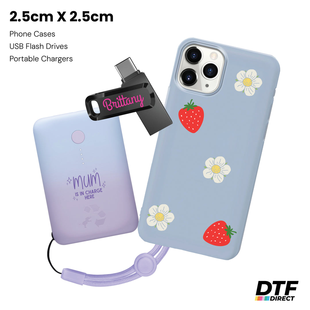 UV DTF Stickers by Size