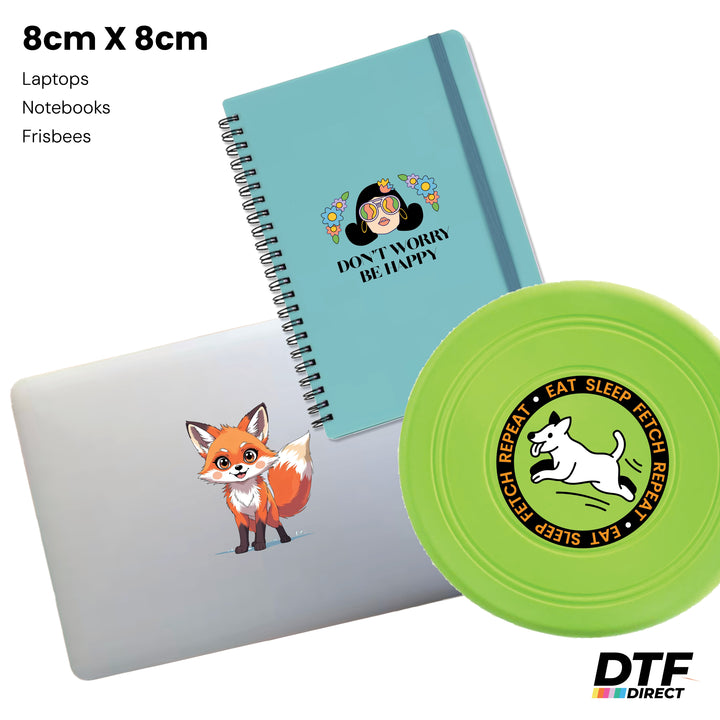 UV DTF Stickers by Size