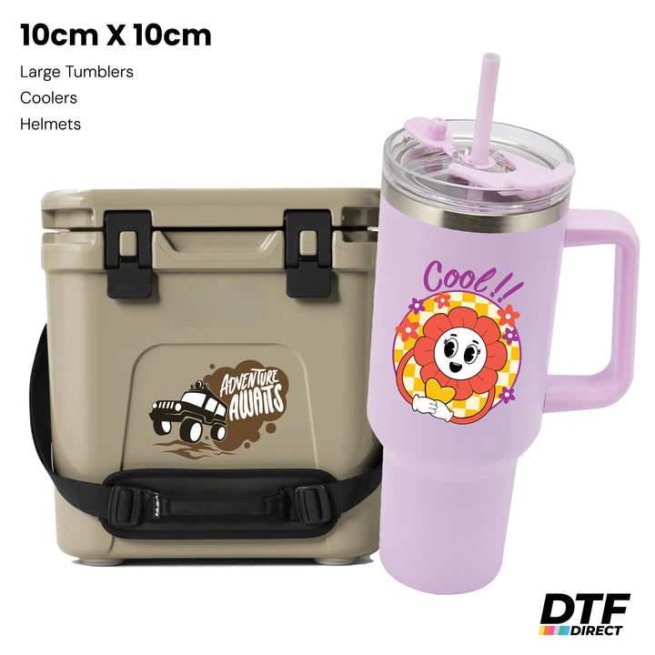 UV DTF Stickers by Size