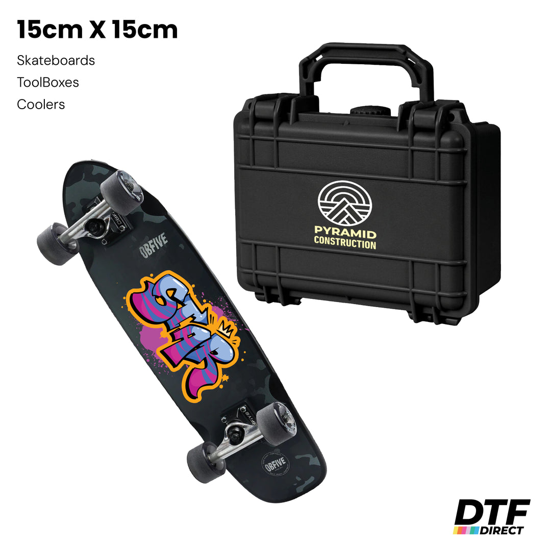 UV DTF Stickers by Size