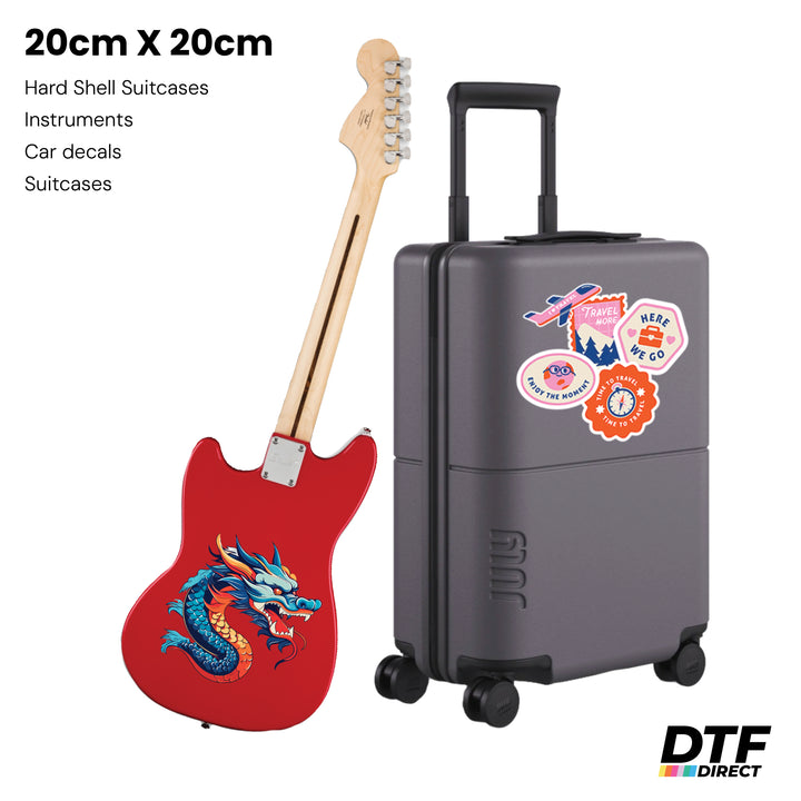UV DTF Stickers by Size